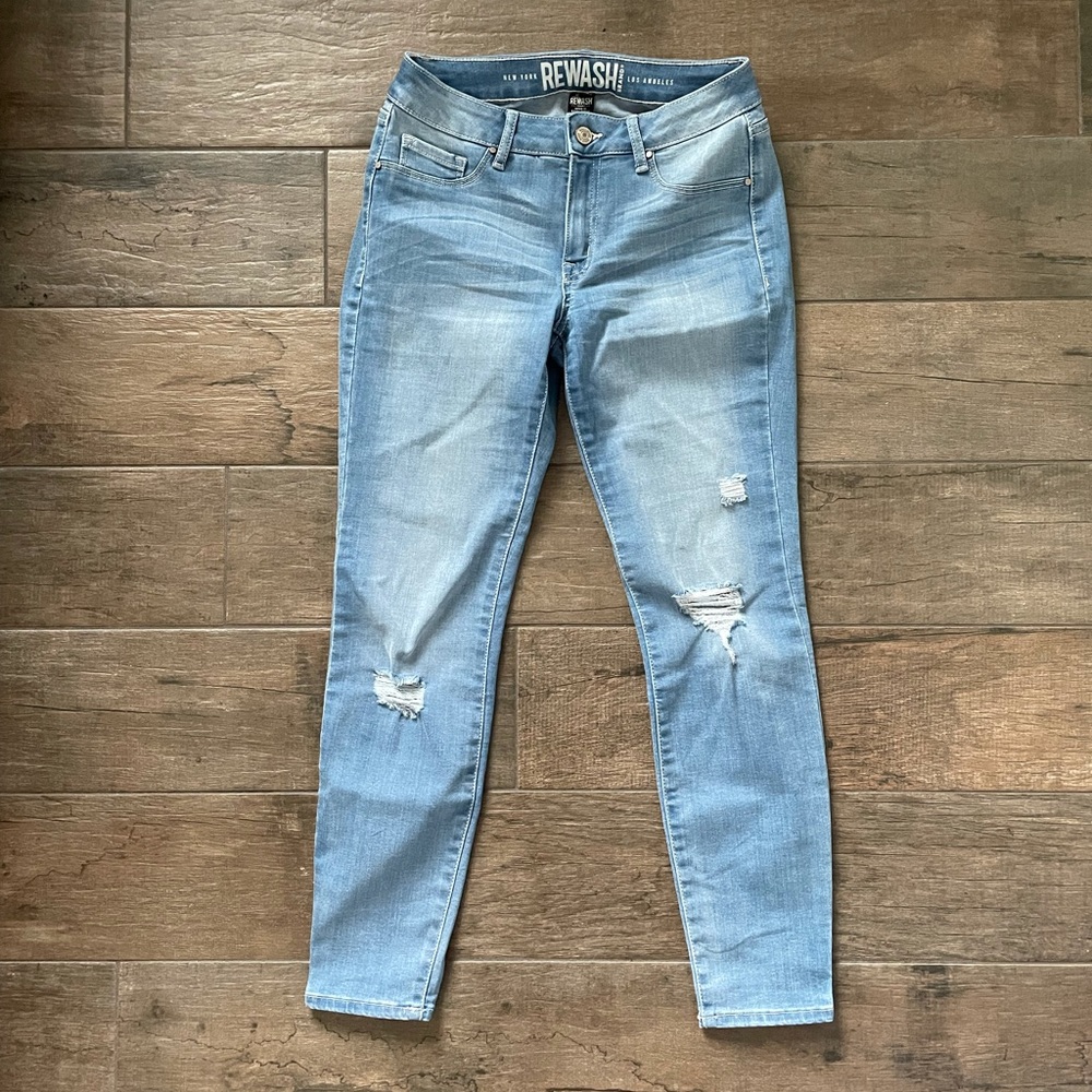 Rewash Brand Light Wash Skinny Jeggings